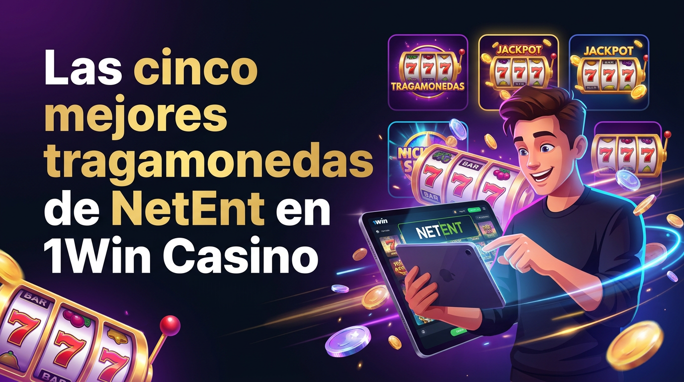 Las cinco mejores tragamonedas de NetEnt en 1Win Casino