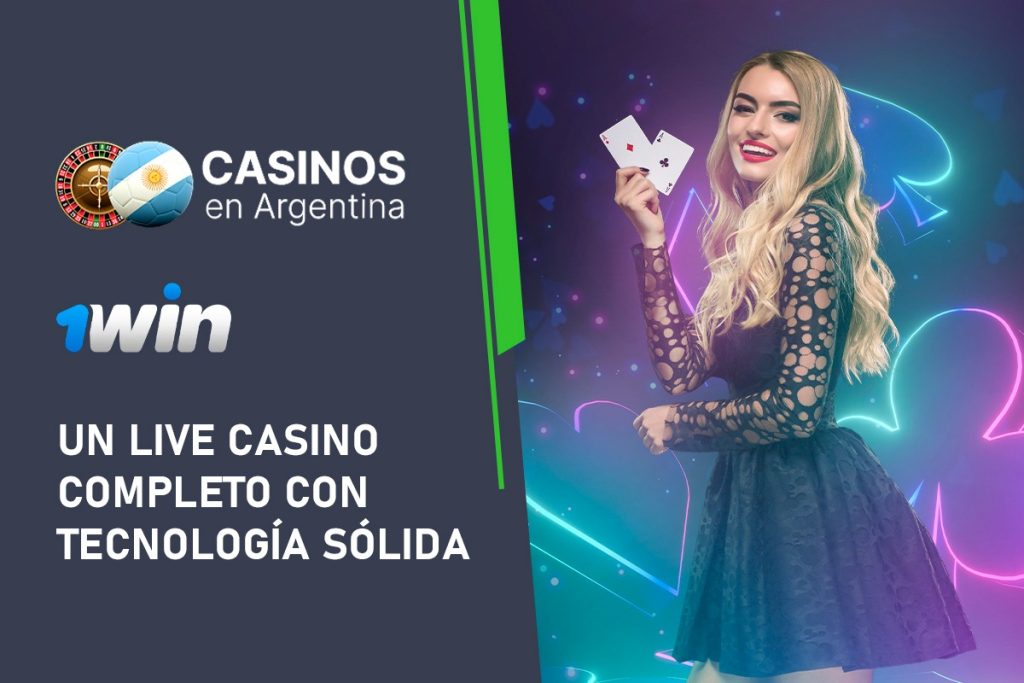 1win: un live casino completo con tecnología sólida